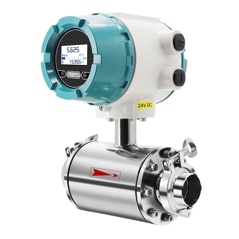 Clamp Electromagnetic Flow Meter